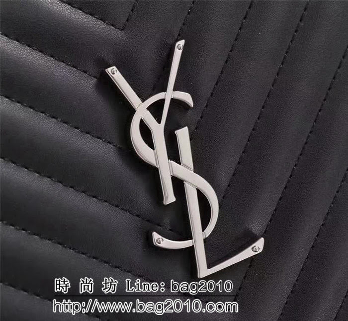 YSL聖羅蘭 冠軍產品 最新v格南非原版皮 鏈條斜挎包 57700-1  YAS1095